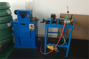 Rubber tube equipment